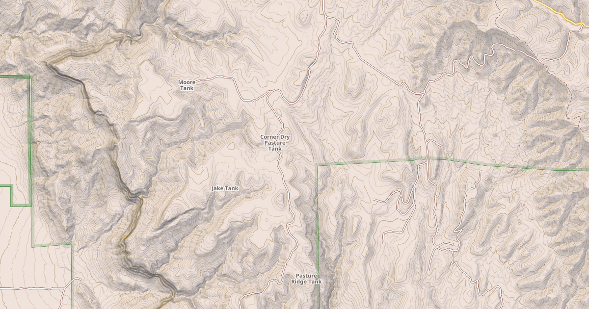 Map preview of PASTURE RIDGE