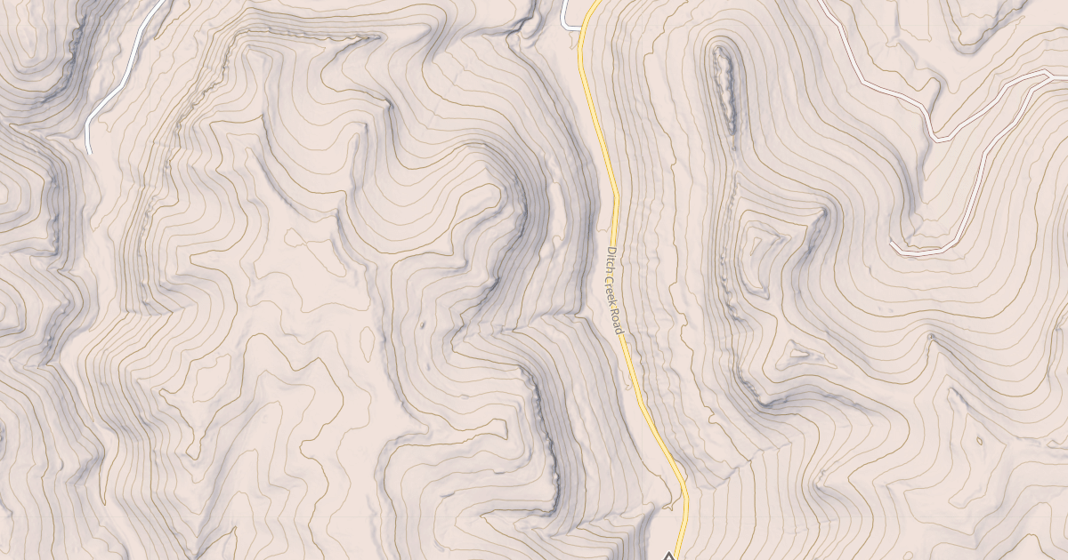 Map preview of Ditch Creek 21