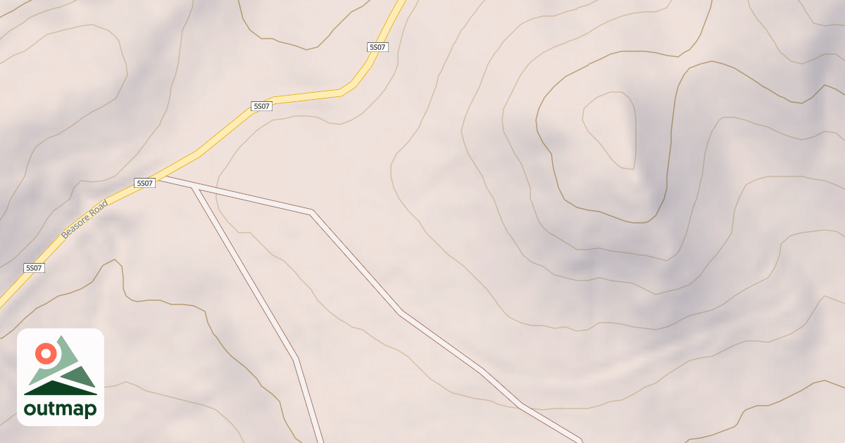 Map of BEASORE TA SPUR T2
