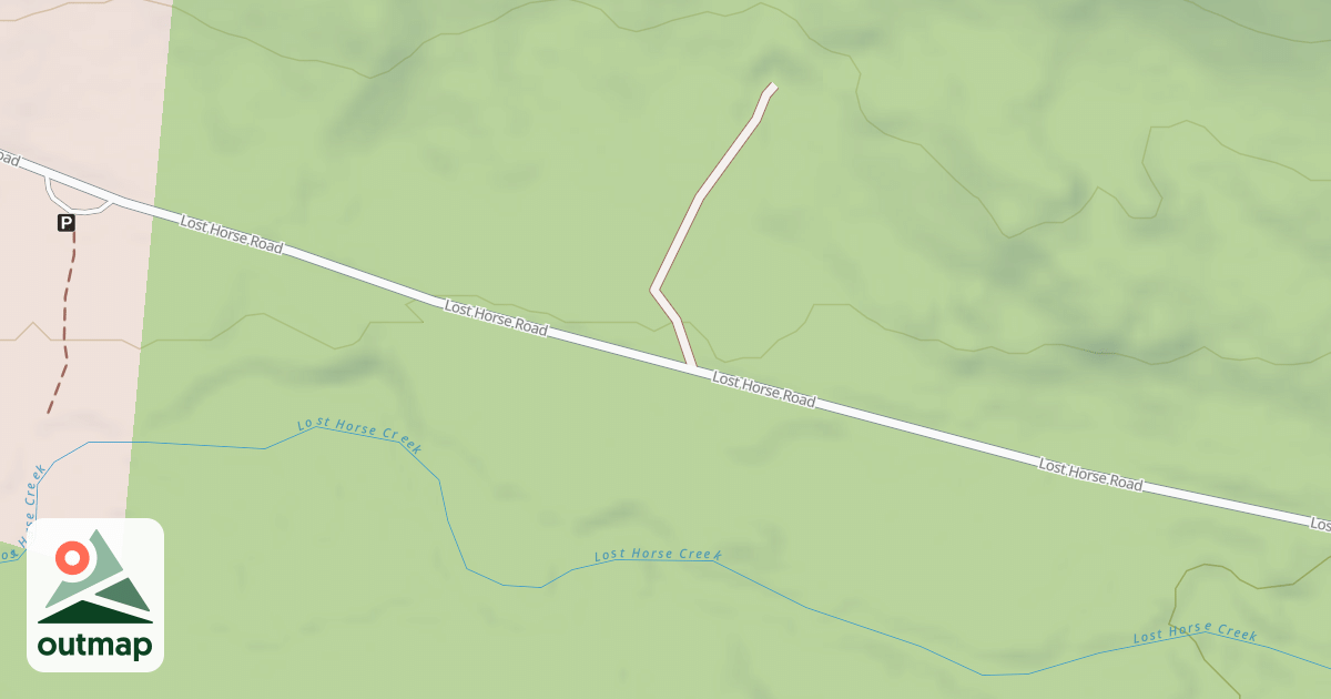 Map of (FDR) LOST HORSE