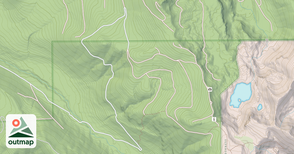 Map of UPPER CLEARWATER