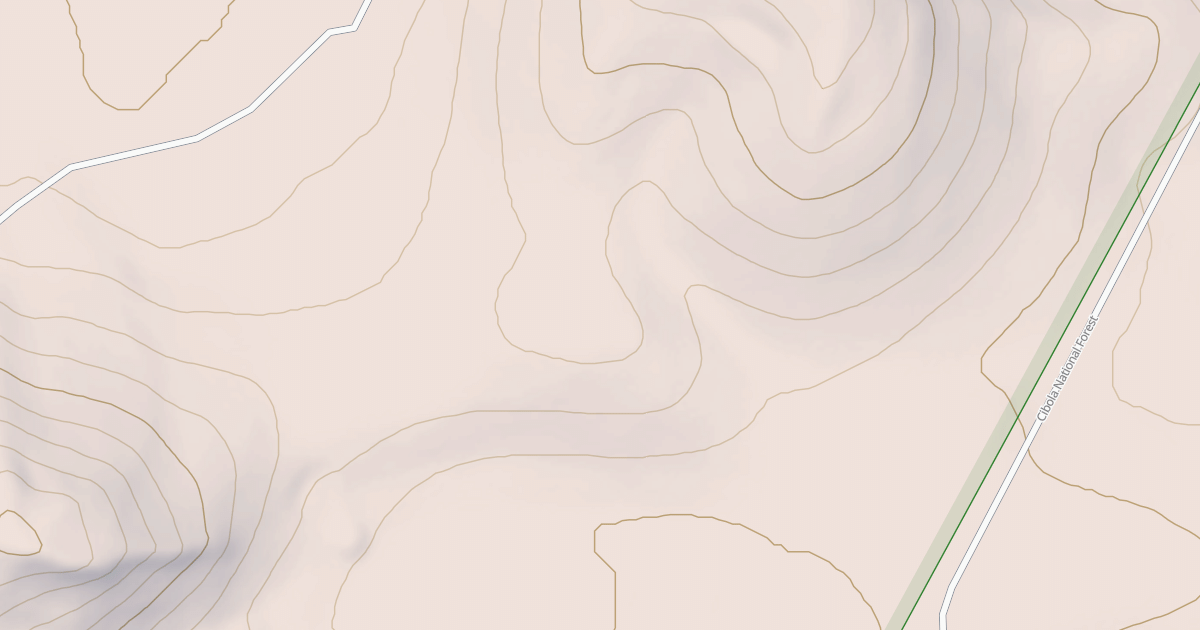 Map preview of USFS Motor Vehicle Use Map Roads {8C13EA89-2B36-4328-96F2-5BBDE309A2BF}