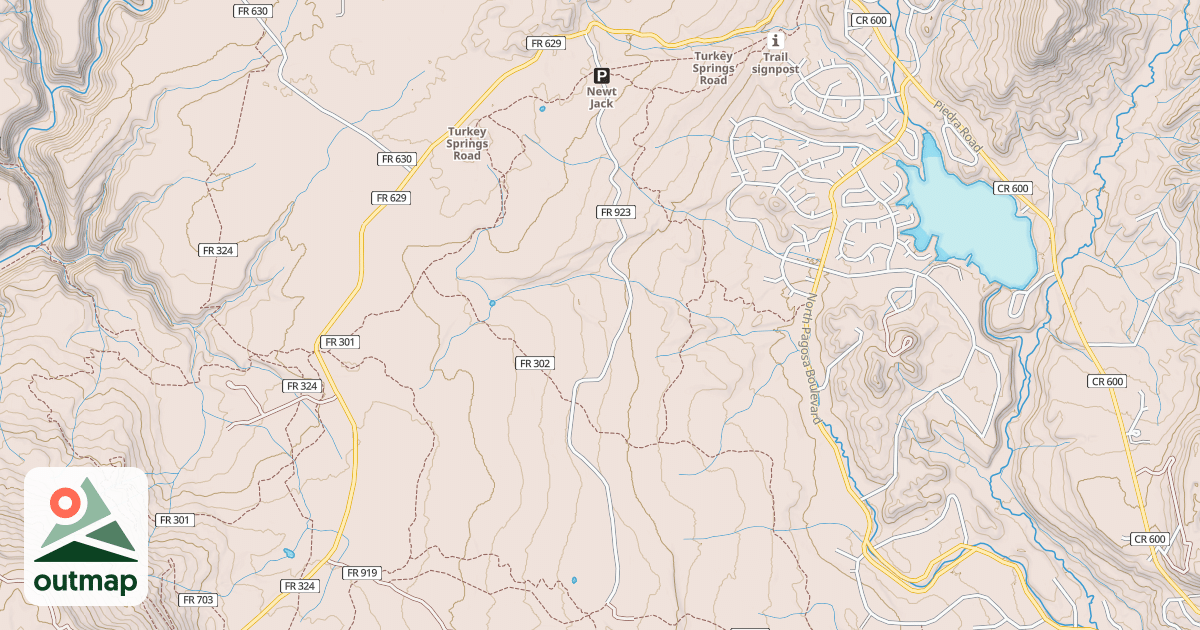 Map of NEWT JACK
