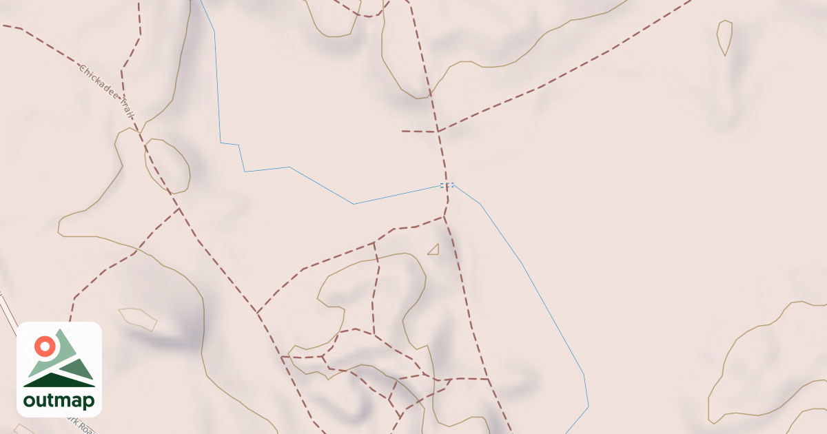 Map of Chickadee Trail