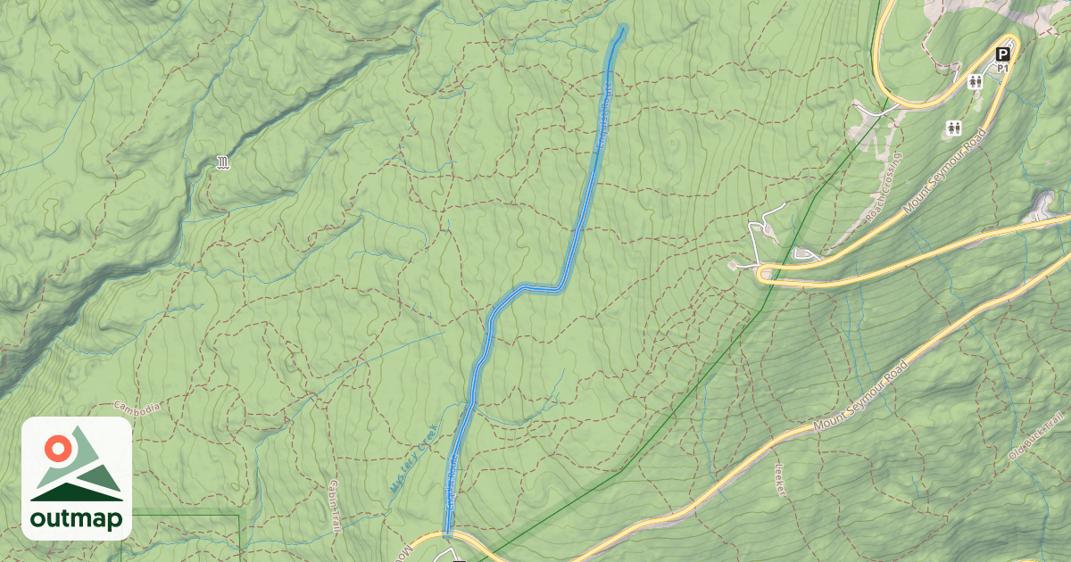 Map of Enquist Route