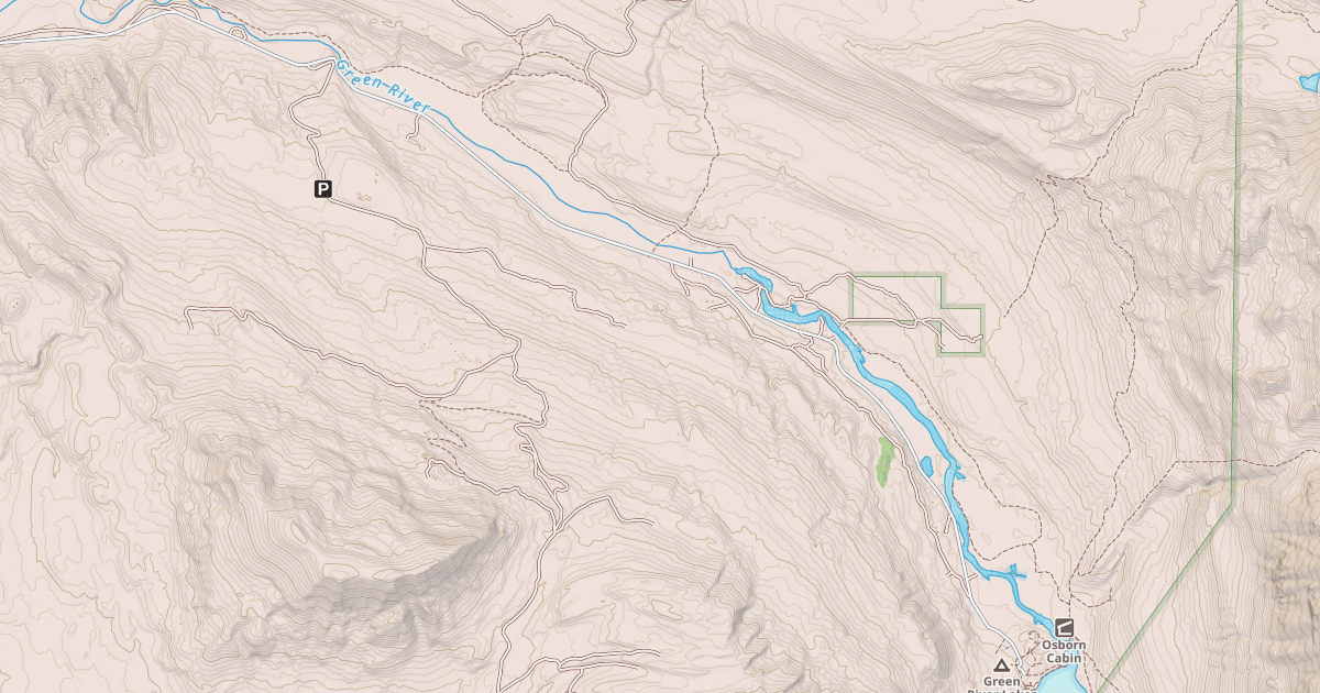 Map preview of Gl Snowmobile Trail