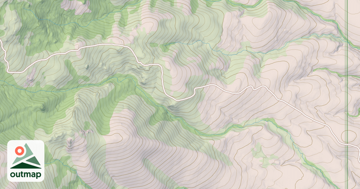 Map of STONE HOUSE CREEK MOTORTRAIL
