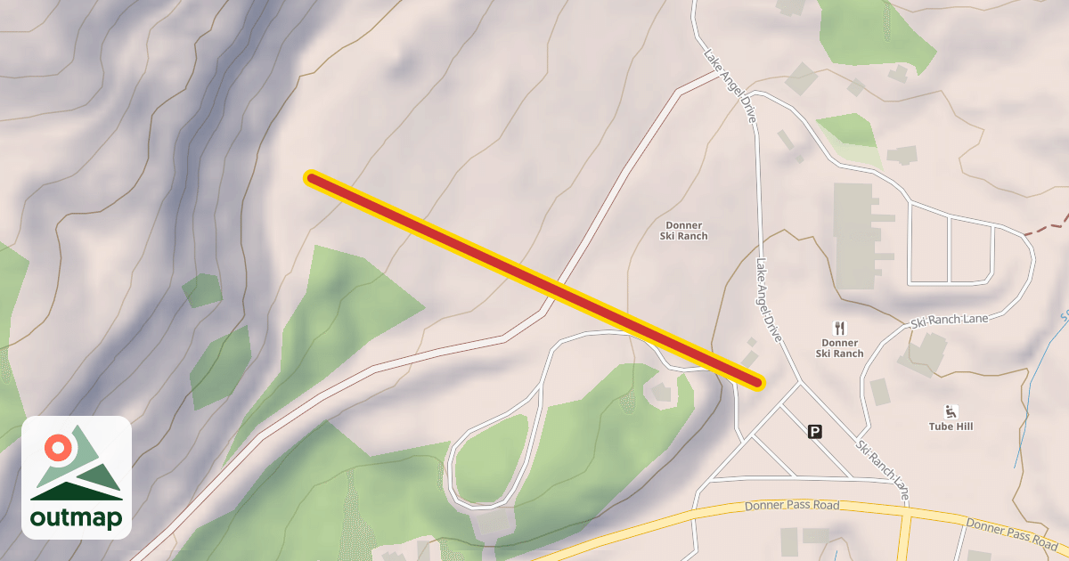 Map of Chairlift 6