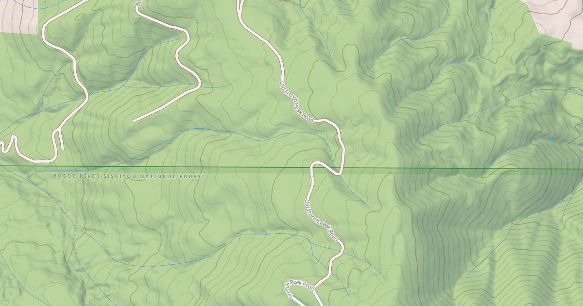 Map preview of OLD FRENCH PEAK