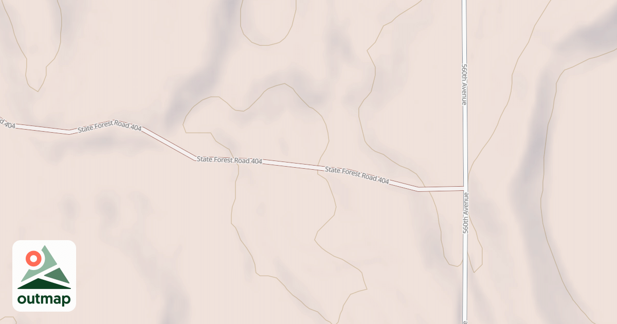 Map of Forest Riders Trails