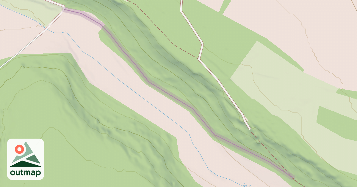 Map of Chemin du Petit Plesnoy au Seuillon