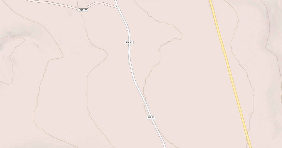 Map preview of USFS Motor Vehicle Use Map Roads {329188B0-B694-46F4-85AF-610A8FD303C2}