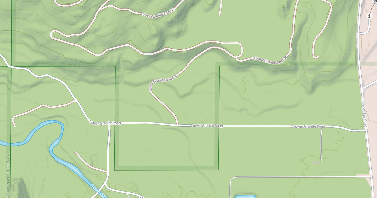Map preview of LOWER GRANITE