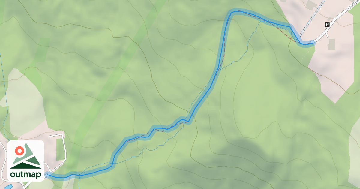 Map of Chemin des Loies