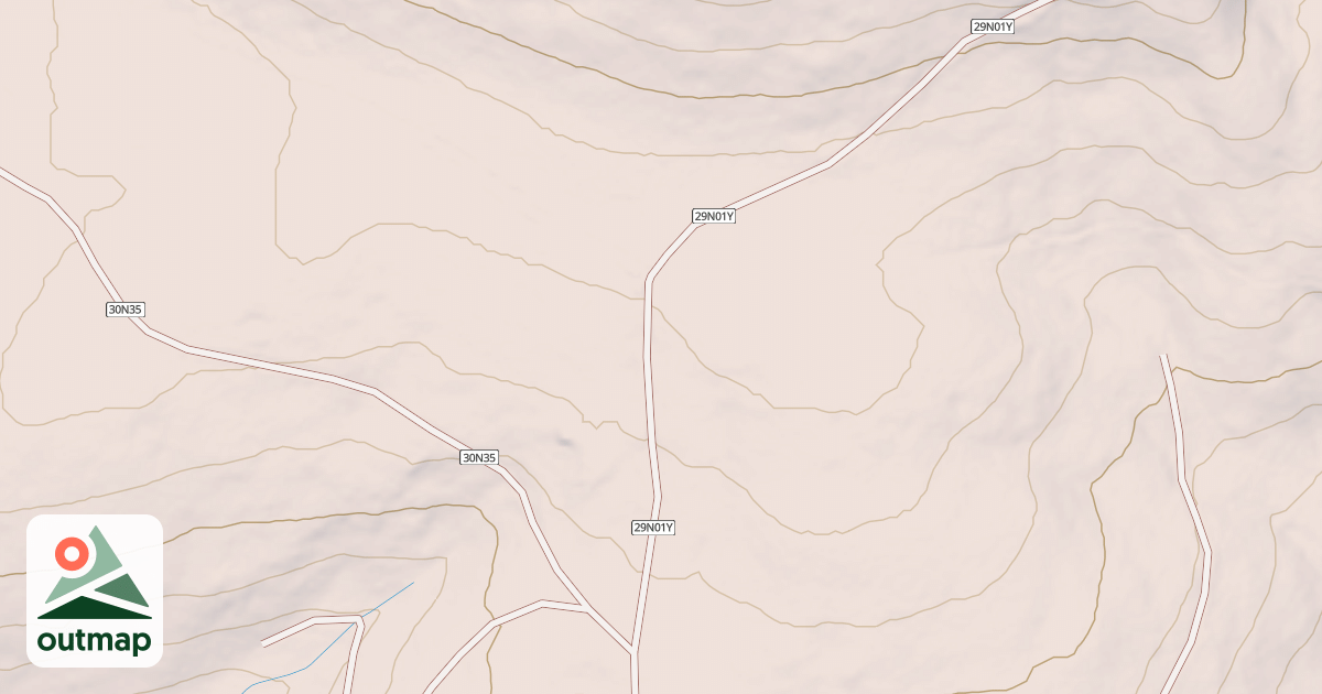 Map of NORTH MCGOWAN