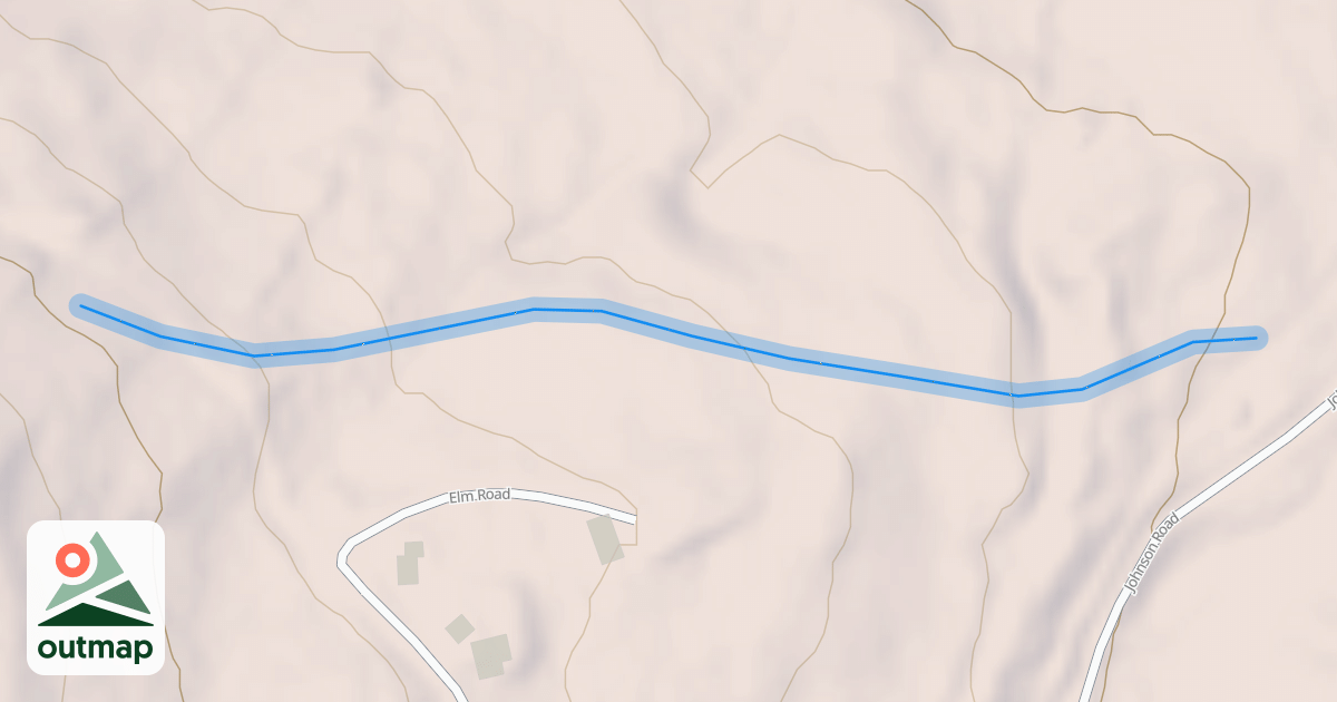 Map of Hickory Lane