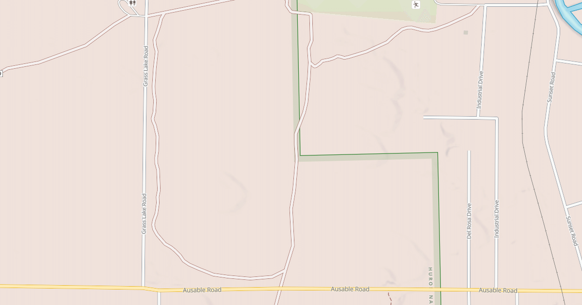 Map preview of GRASS LAKE SPUR