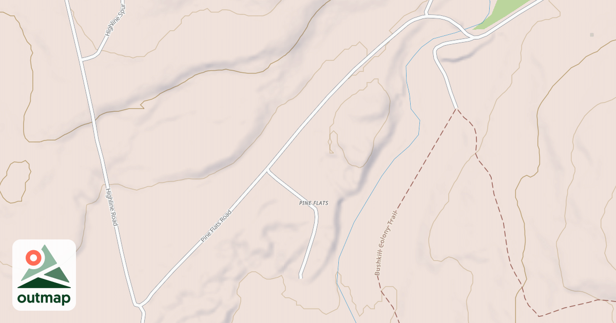 Map of Edgemere-Pecks Pond - Snowmobile Trails