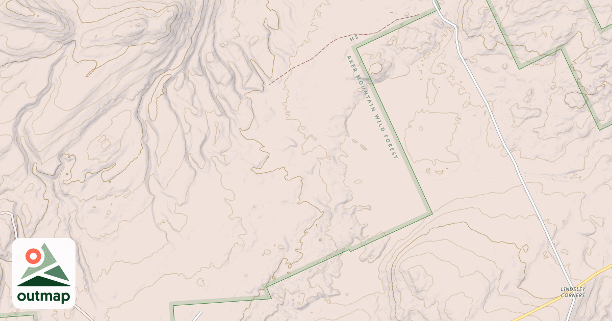 Map of Sailor Swamp Trail