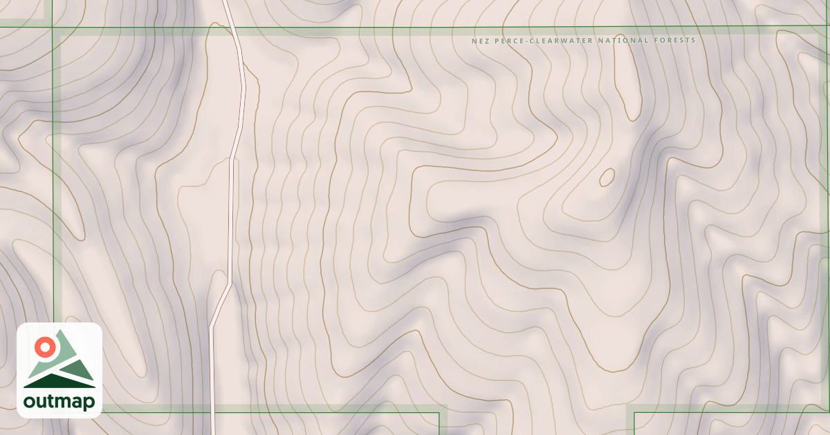 Map of PALOUSE OHV - GREENHORN