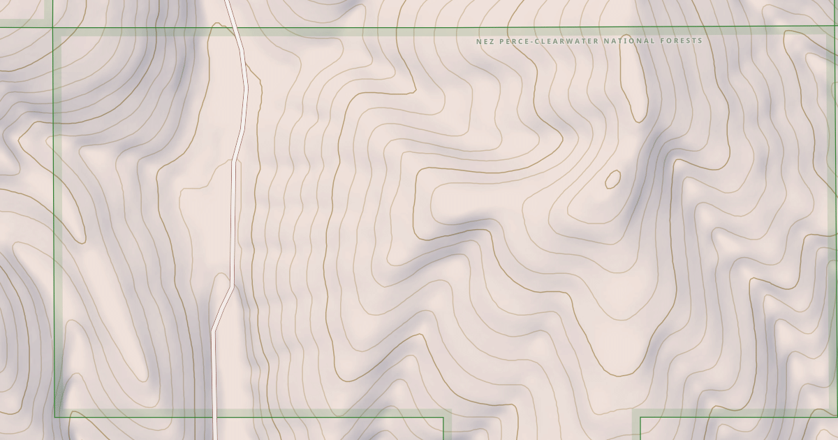 Map preview of PALOUSE OHV - GREENHORN