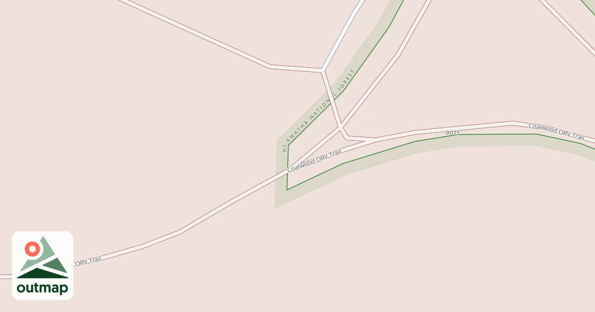 Map of HAYWIRE GRADE SPUR EA