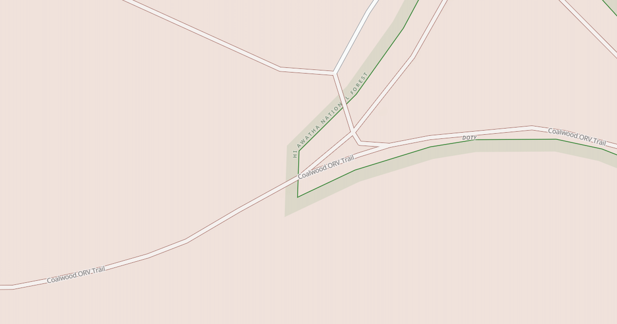 Map preview of HAYWIRE GRADE SPUR EA