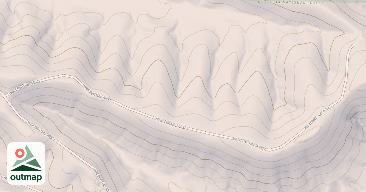 Map of USFS Motor Vehicle Use Map Roads {2F2E6373-99A1-46E1-BBA9-1DA8C8F8E731}