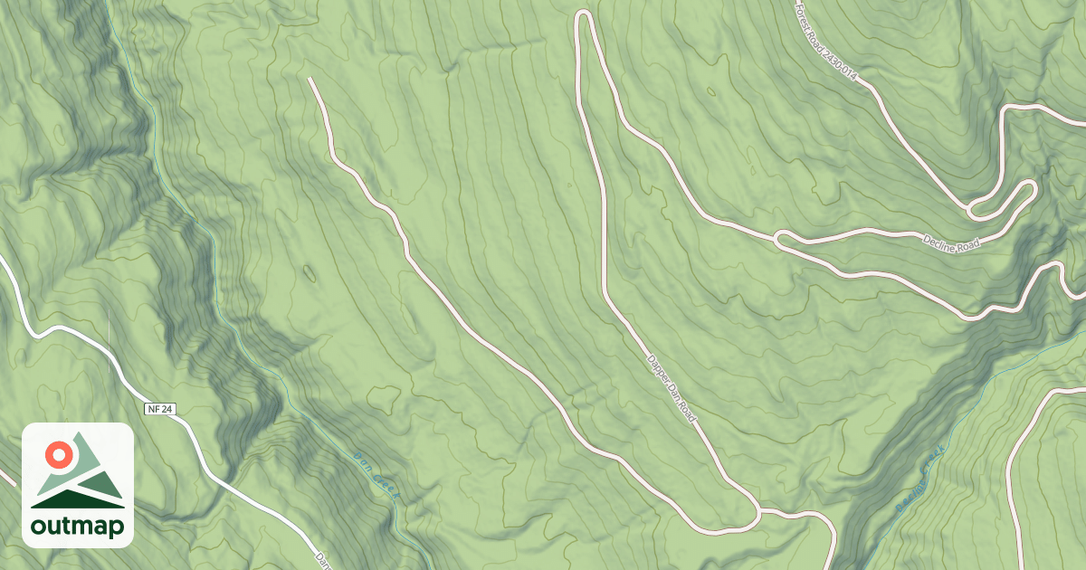 Map of DAPPER DAN