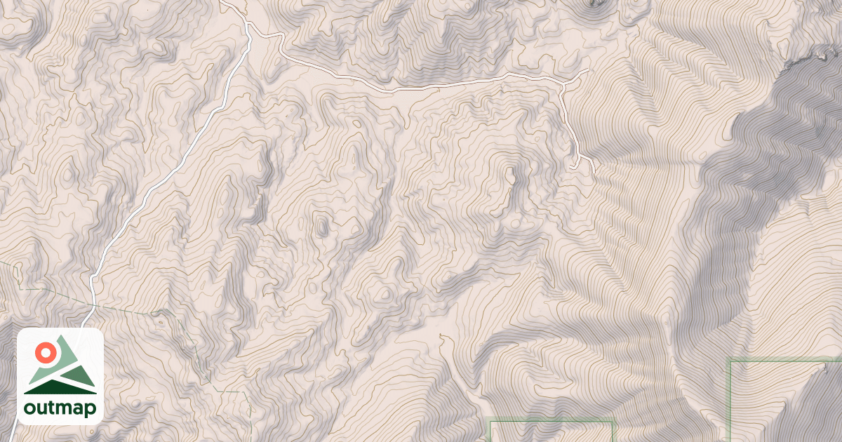 Map of DRY FORK CR