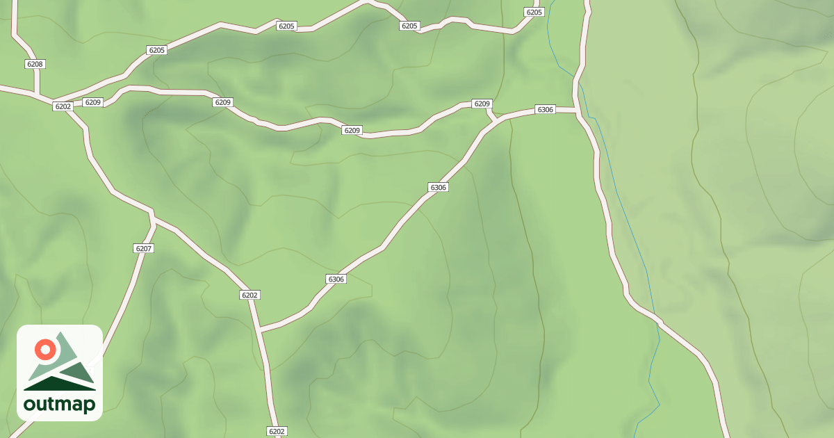 Map of USFS Motor Vehicle Use Map Trails 19919