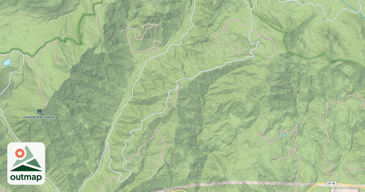 Map of FOX CREEK RIDGE