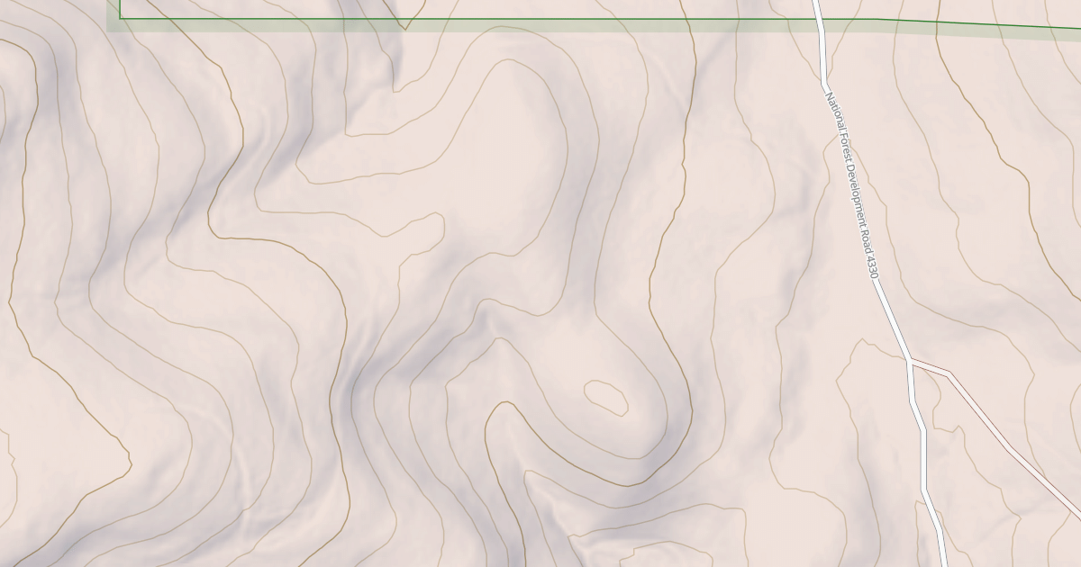 Map preview of USFS National Forest System Roads {348A529E-8F79-4A0B-B871-23E7E752148B}
