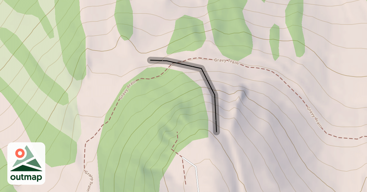 Map of Gravy Chute