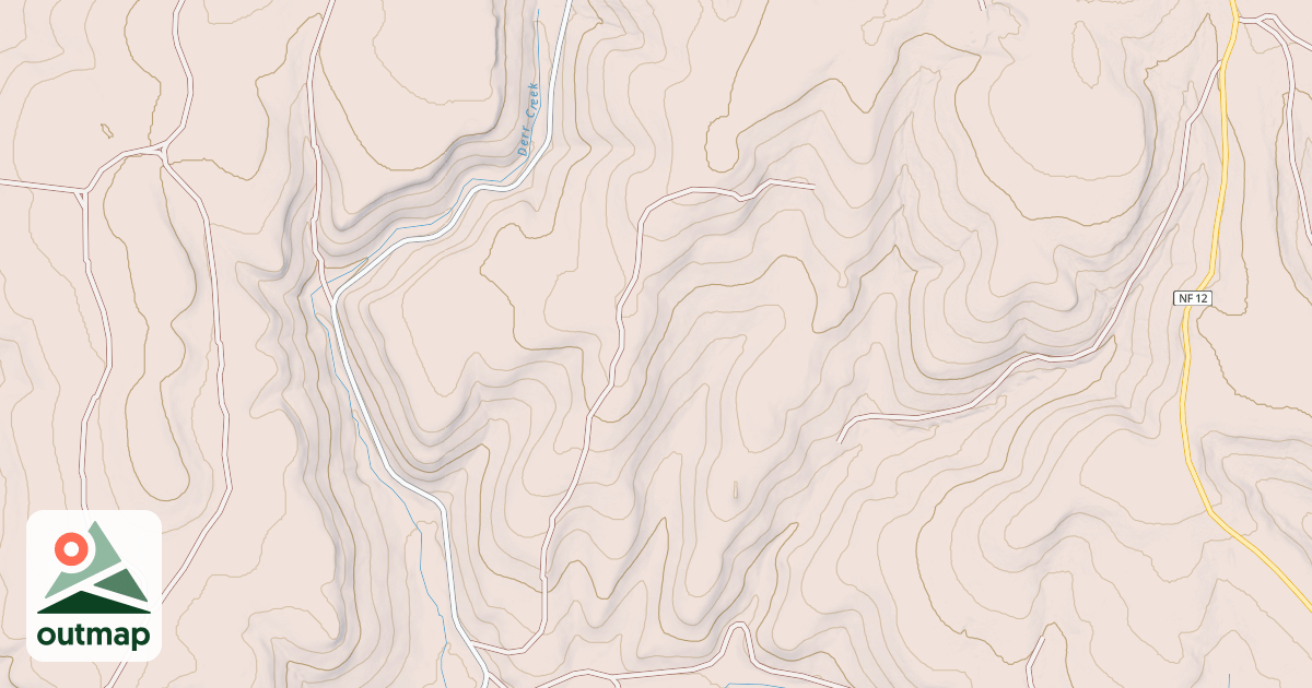 Map of USFS Motor Vehicle Use Map Roads {95C3F8B9-A08D-4873-BBBC-4D723EC25DD8}
