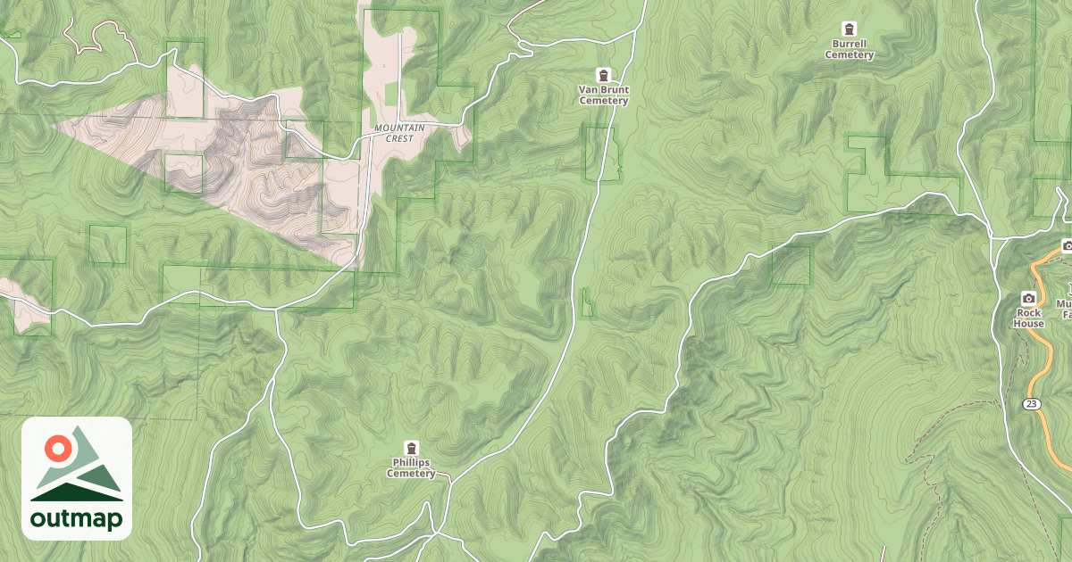 Map of RAGTOWN / MILL CREEK