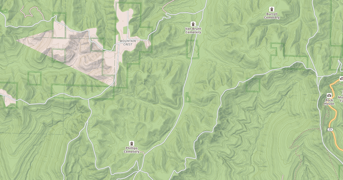 Map preview of RAGTOWN / MILL CREEK
