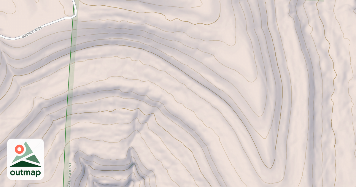 Map of USFS Motor Vehicle Use Map Roads {02DD2778-8413-465E-8723-35FC738842DB}