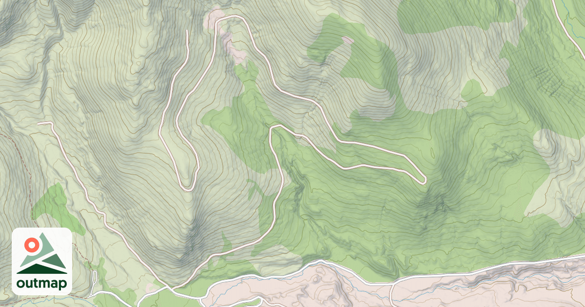 Map of USFS Motor Vehicle Use Map Roads {8E7B8220-BB8F-40E3-A48D-50EDA09221DB}