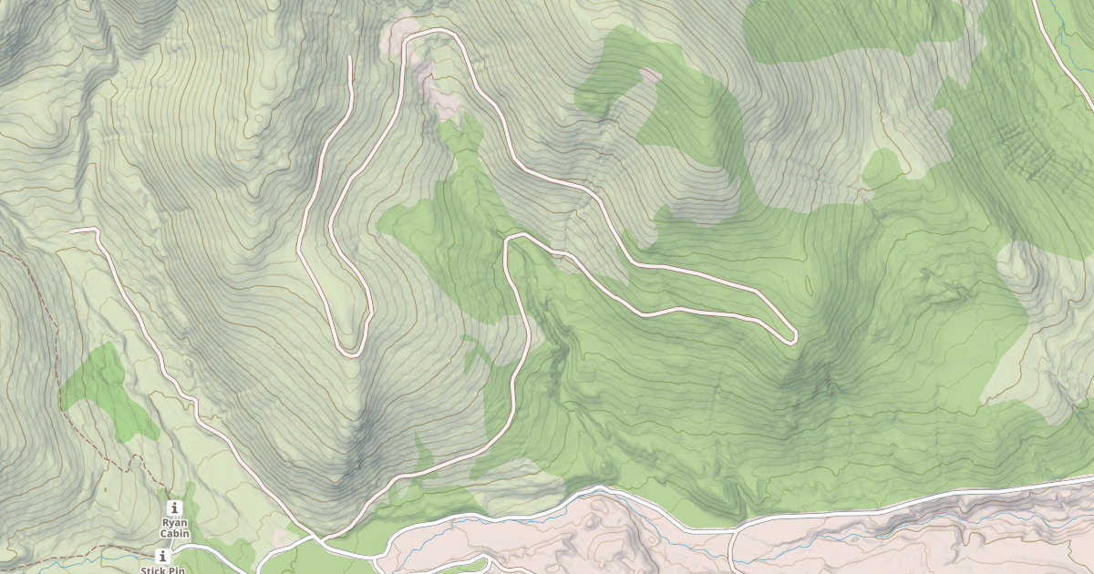 Map preview of USFS Motor Vehicle Use Map Roads {8E7B8220-BB8F-40E3-A48D-50EDA09221DB}