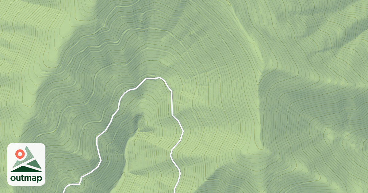 Map of BUSTER SADDLE