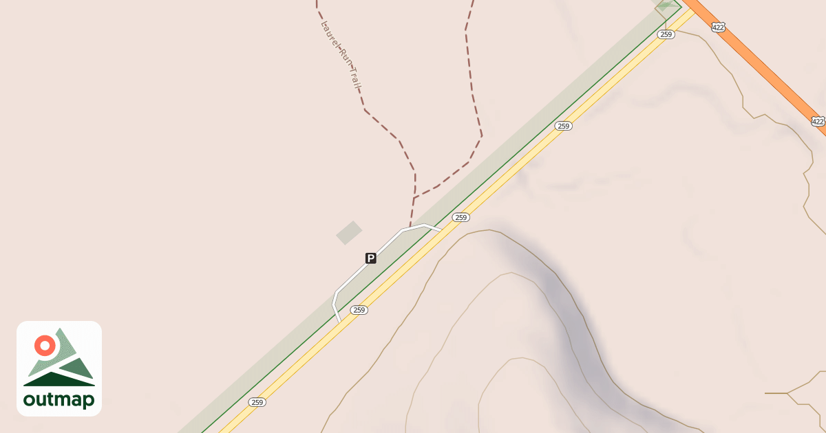 Map of Yellow Creek State Park Trails