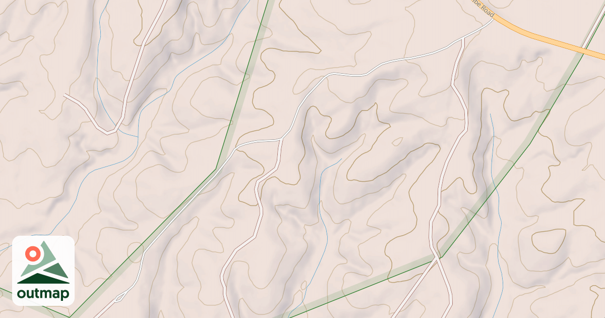 Map of BLACK ROCK