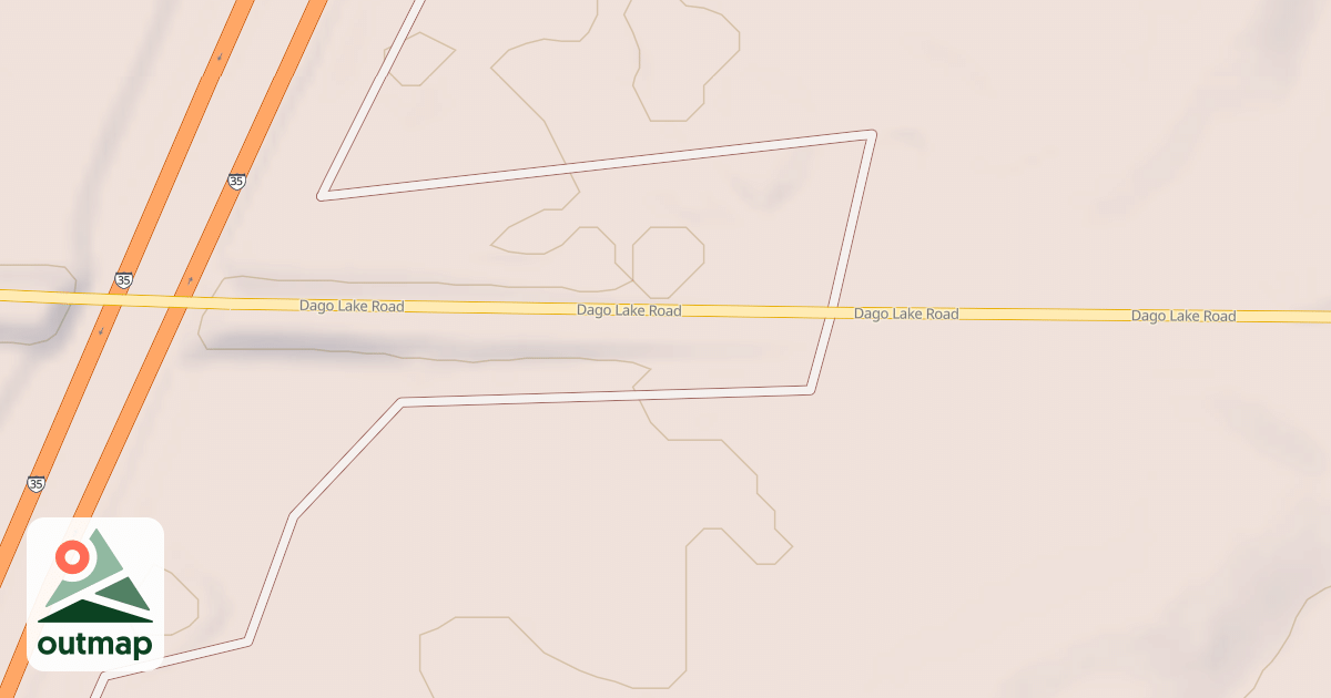Map of General C.C. Andrews State Forest Trails