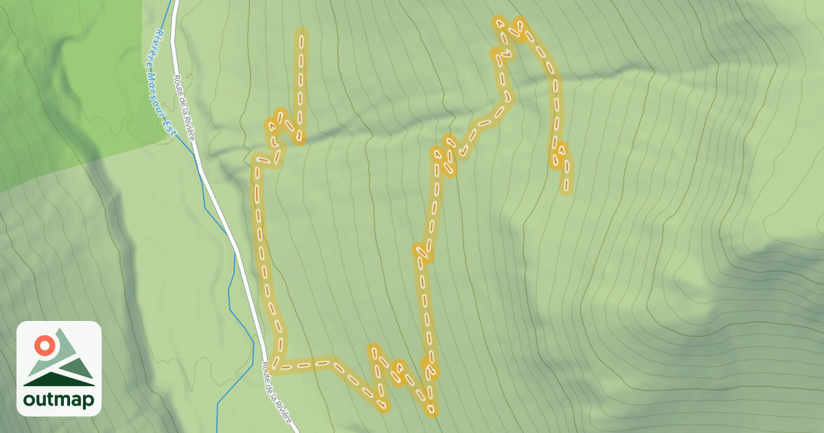 Map of Accès à Marsoui