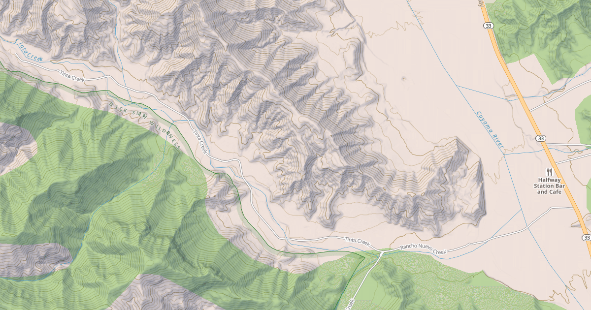 Map preview of TINTA CYN. OHV