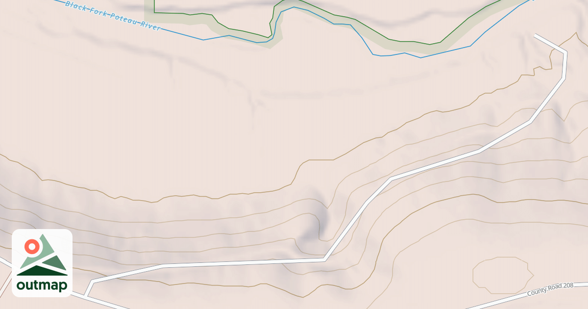 Map of SHUT IN CAMP