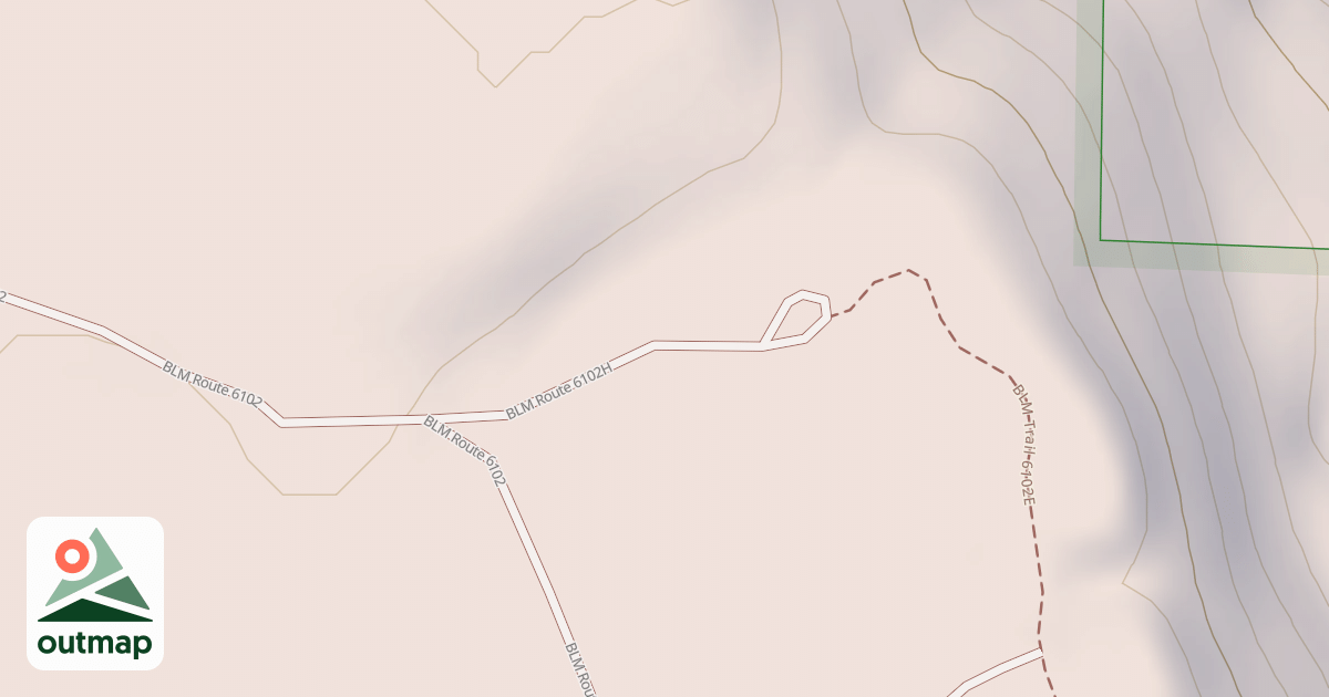 Map of BLM National GTLF Public Motorized Roads 2e48814c-21c6-4794-9bf1-590b27a40ba5