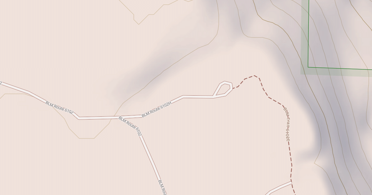Map preview of BLM National GTLF Public Motorized Roads 2e48814c-21c6-4794-9bf1-590b27a40ba5