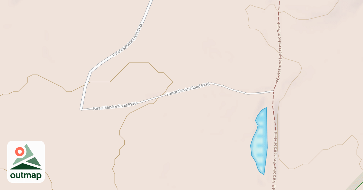 Map of USFS National Forest System Roads {F16B5A36-0810-4B1A-A5DD-C27865968E47}